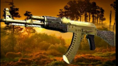 AK-47 Gold Arabesque