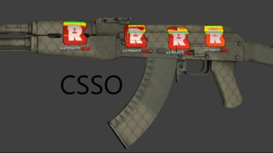AK-47 Safari Mesh 4X Reason Gaming (Holo) FOR CSSO
