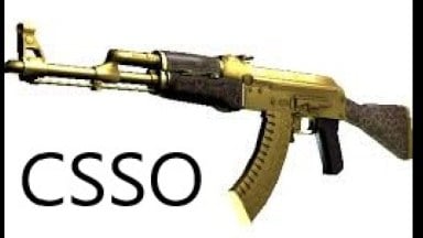 AK 47 GOLD ARABESQUE FOR CSSO