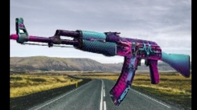 AK 47 NEON RIDER
