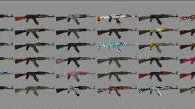 AK 47 SKIN PACK FOR CS SOURCE