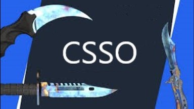 ALL BLUE GEM KNIFES SKIN FOR CSSO