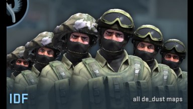 CS GO MOD ( OLD IDF GLOVE )