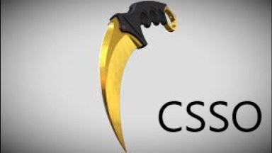 KARAMBIT GOLD FOR CSSO