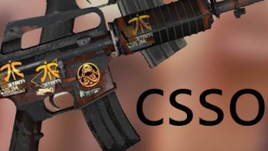 M4A1-S Atomic Alloy (battle-scarred) STICER FOR CSSO