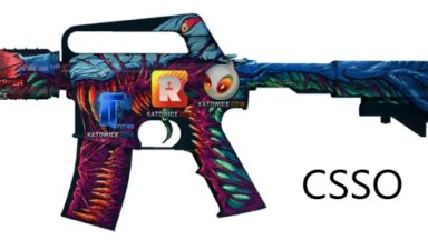 M4A1-S HYPER BEAST FOR CSSO STICER 1