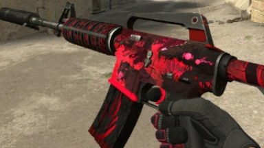 M4A1-S VIRUS RED