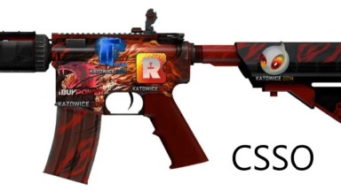 M4A4 HOWL FOR CSSO STICER 1