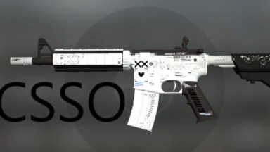 M4A4 Printstream with (pearlecent effect)