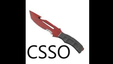 Survival Knife Crimson Web FOR CSSO