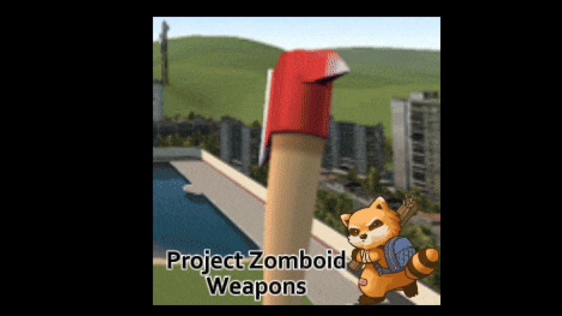 [SWEP PACK] Project Zomboid Weapons for Garrys Mod