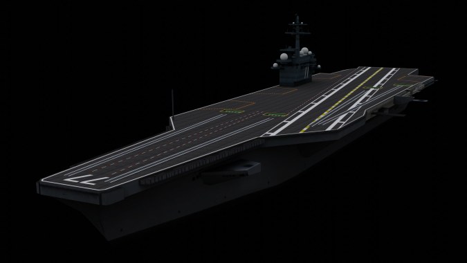 Battlefield 3 - Nimitz Supercarrier (Prop)