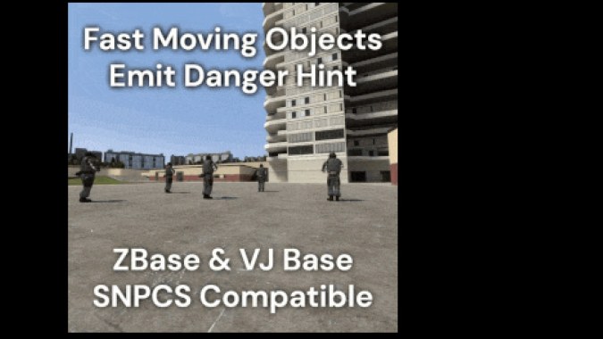 Fast Moving Objects Emit Danger Hint