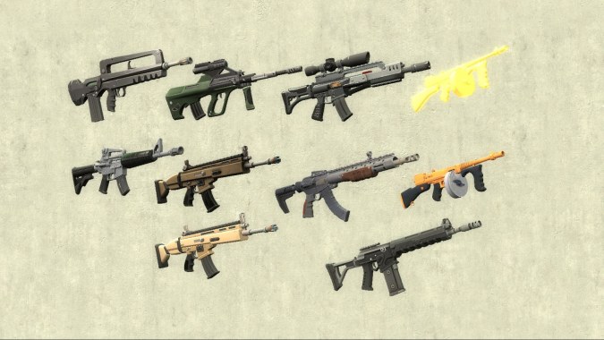 Fortnite - Chapter 2 Assault Rifles (Prop)