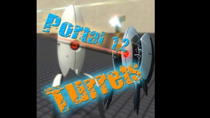 Portal 1 and 2 Turrets