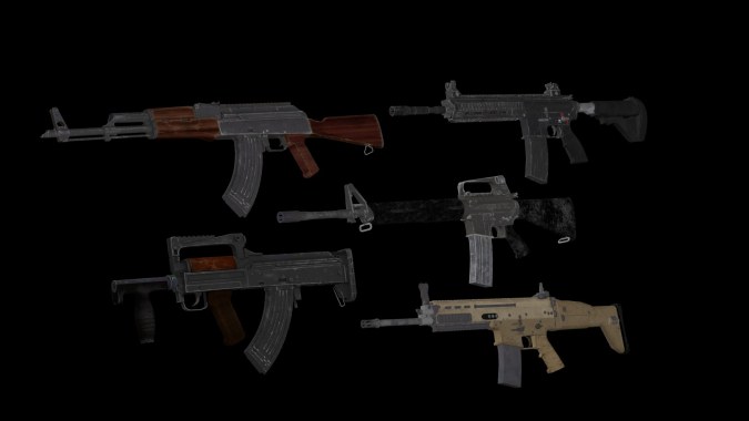 PUBG - Weapons (Prop)