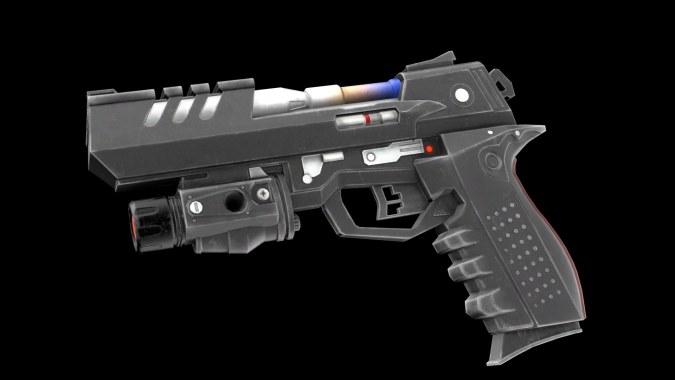 Sketchfab - Future Hand Gun / F.E.A.R 3 - Strader Mk. VII (Unofficial) (Prop)