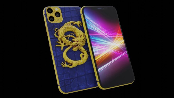 Sketchfab - iPhone 11 Pro Max Diamond Dragon Edition