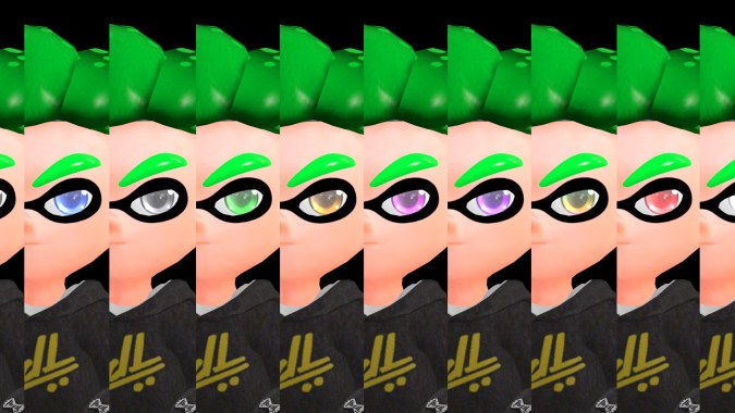 Splatoon - Hatsune Miku/Anime Eyes