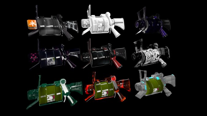 Splatoon - Weapon Patterns: .52 Gal