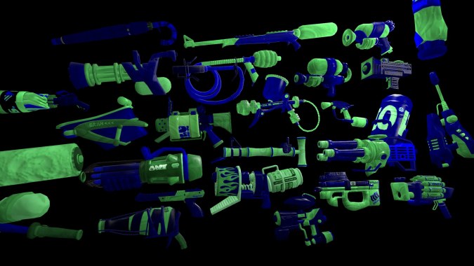 Splatoon 2 - Sanitized Weapons