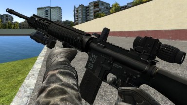 [TFA][AT] SR-25 w/ Flip Sight