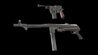 [TFA] Call of Duty Black Ops 2: Mauser C96 and MP40