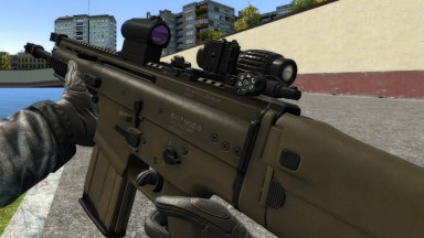 [TFA] SCAR-H w/ Flip Sight