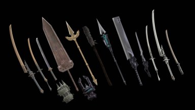 NieR:Automata - Weapons (Prop)