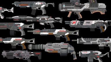 PlanetSide 2 - Terran Republic Weapons (Prop)