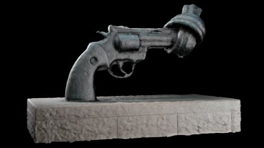 Sketchfab - Non-Violence/The Knotted Gun (Prop)