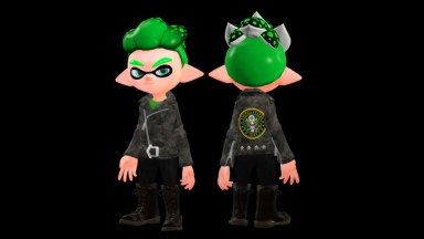 Splatoon - Blue's Custom Jackets