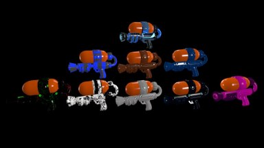 Splatoon - Weapon Patterns: Splattershot