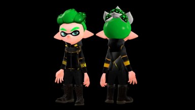 Splatoon 2 - Agent Stone's Custom Hero Hoodies
