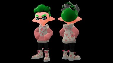 Splatoon 2 - Floral Clothes Set
