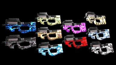 Splatoon 2 - Hero Shot Camo Textures