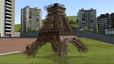 Splatoon 3 - Shattered Eiffel Tower
