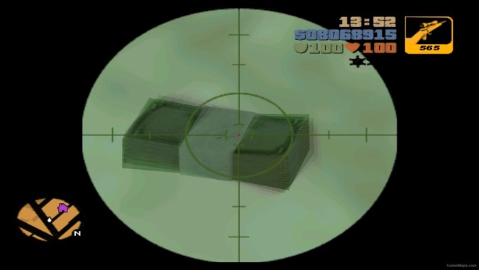 GTAIV Cash (Money) in GTAIII