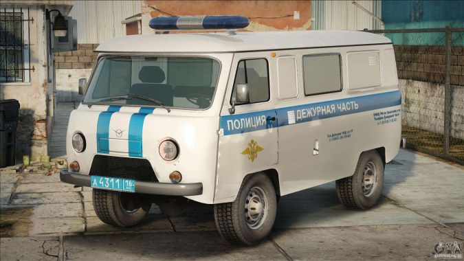 UAZ Loaf Police
