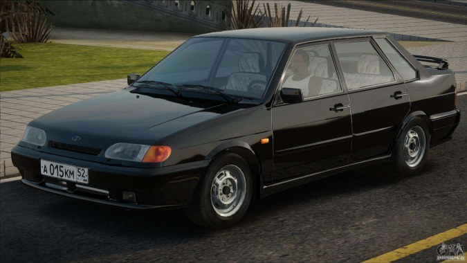 VAZ 2115 Black drain