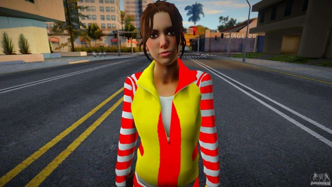 Zoey (McDonalds) from Left 4 Dead
