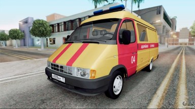GAZ-3221 Gazelle Emergency Service 2002