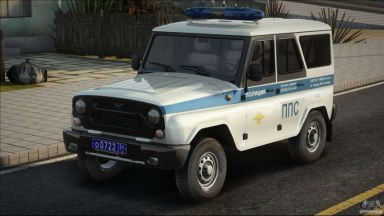 UAZ Hunter Police PPS