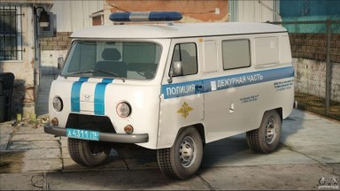 UAZ Loaf Police