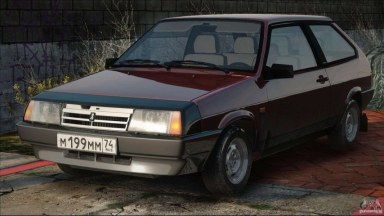 VAZ 2108 Red Drain