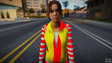 Zoey (McDonalds) from Left 4 Dead