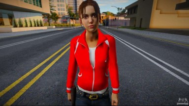 Zoey (Nike Elite Red) from Left 4 Dead