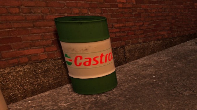 Castrol Barrel Castrol Barrel