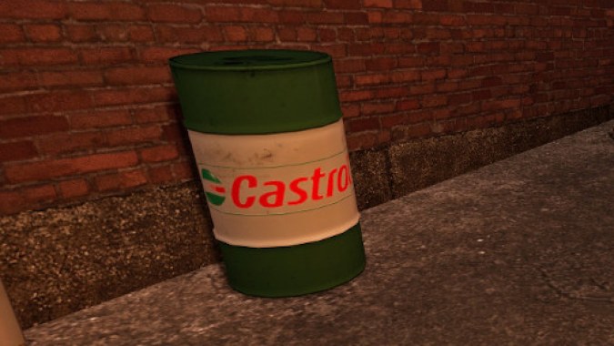 Castrol Barrel