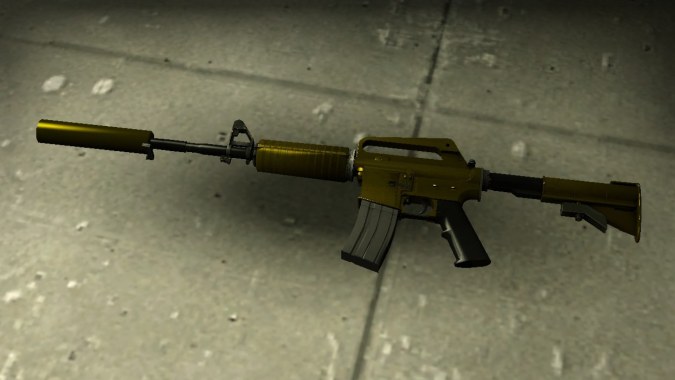 CS:GO M4A1-S: Hot Rod - Golden (M16)